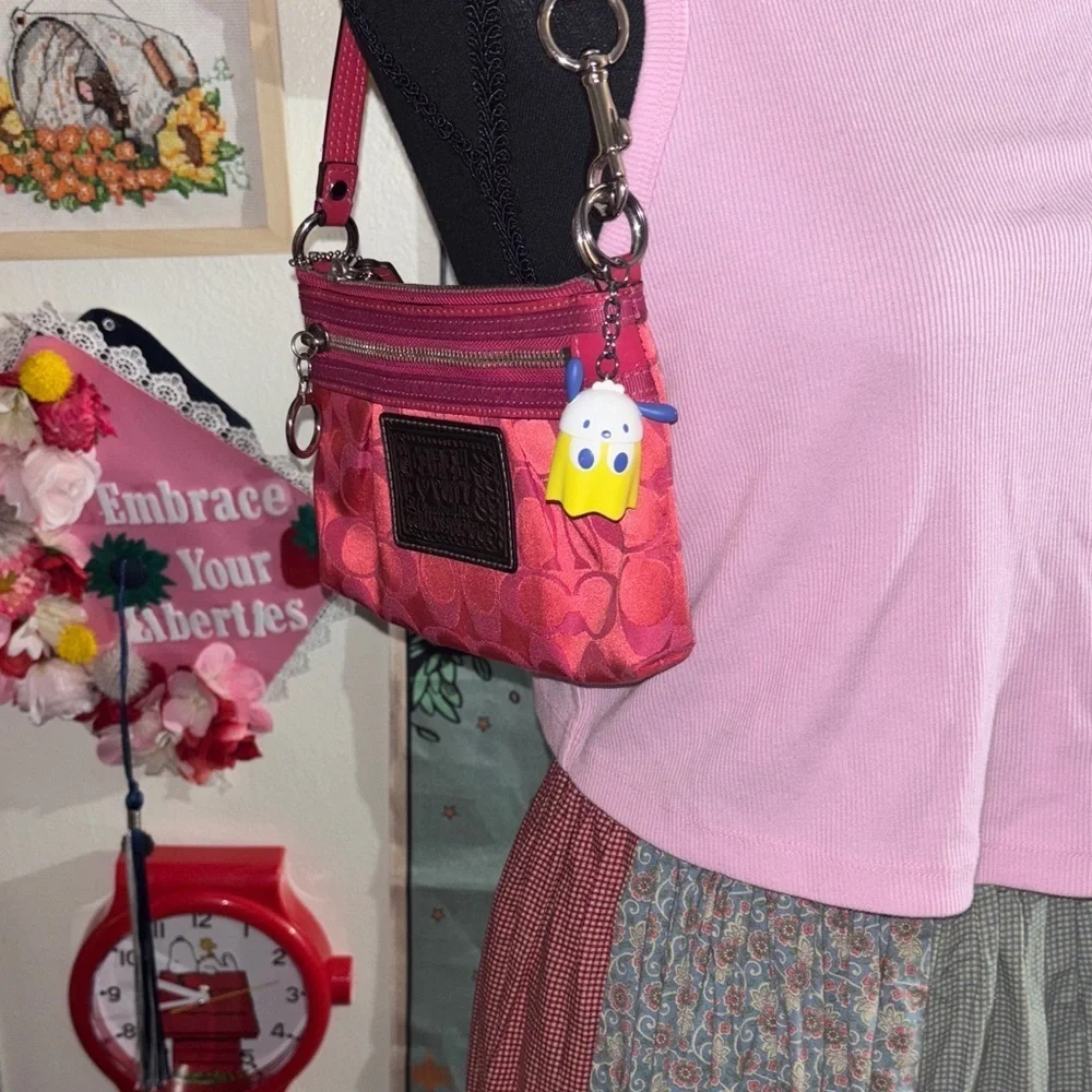 Pac-Man x Sanrio Pochacco Ghost Keychain Purse Charm